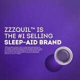 ZzzQuil Nighttime Sleep-Aid Alcohol Free Liquid, Soothing Berry, 12 FL OZ, thumbnail image 5 of 11