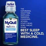 Vicks NyQuil VapoCOOL Sever Cold & Flu + Congestion Liquid, 12 OZ, thumbnail image 5 of 8