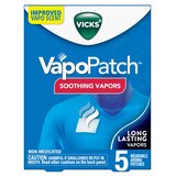 Vicks VapoPatch Soothing Vapor Chest Patches, 5 CT, thumbnail image 1 of 10