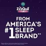 ZzzQuil Nighttime Pain Relief Sleep Aid Liquid, Midnight Berry, 12 FL OZ, thumbnail image 3 of 10