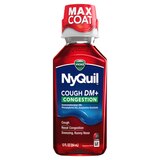 Vicks NyQuil Cough DM + Congestion Liquid, Berry, 12 OZ, thumbnail image 1 of 7