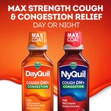Vicks DayQuil Cough DM + Congestion Liquid, 12 OZ, thumbnail image 3 of 8