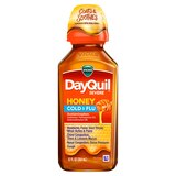 Vicks DayQuil Severe Cold & Flu Liquid, Honey, 12 OZ, thumbnail image 3 of 11