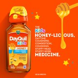 Vicks DayQuil Kids Cold & Cough + Mucus Liquid, Honey, 8 OZ, thumbnail image 5 of 11
