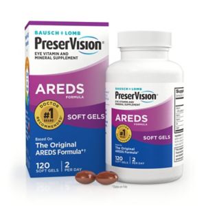 PreserVision Vitamin & Mineral Supplement AREDS Soft Gels, 120 Ct , CVS