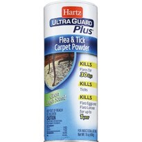 Hartz - Polvo para pulgas y garrapatas, para alfombras, aroma fresco