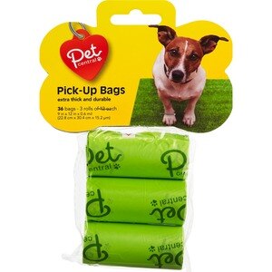 Pet Central Pick-Up Bags, 12CT, 3/Pack