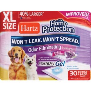 Hartz Home Protection - Tapetes para eliminar los malos olores, extragrande, 30 u.