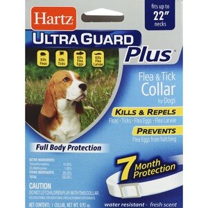 Hartz 3 In 1 Control Collar For Dogs White & Blue , CVS