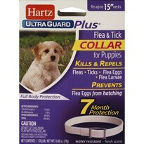 Hartz 3 In 1 Control Collar For Puppies, White & Blue