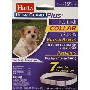 Hartz Harz 3 In 1 Control Collar For Puppies, White & Blue , CVS