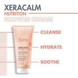 Avène XeraCalm Nutrition Shower Cream, 6.7 OZ, thumbnail image 4 of 10