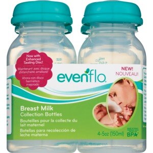 evenflo breast milk bottles