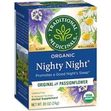 Traditional Medicinals Organic Nighty Night Caffeine Free Herbal Tea, 16 ct, 0.85 oz, thumbnail image 4 of 5