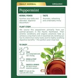 Traditional Medicinals Organic Peppermint Herbal Tea Bags, 16 ct, 0.85 oz, thumbnail image 2 of 5