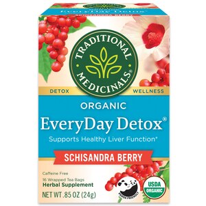  Traditional Medicinals Every Day Detox All Natural Herbal Tea 