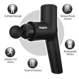 TRAKK Pistol Percussion Massage Gun Black, thumbnail image 2 of 8