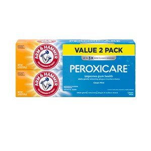 Arm & Hammer Arm And Hammer Peroxicare Anticavity Fluoride Toothpaste, Clean Mint, 6 Oz 2 Pack , CVS