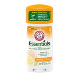 ARM & HAMMER Essentials Deodorant, Solid Oval, Orange Citrus, 2.5 OZ, thumbnail image 1 of 13