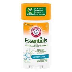 ARM & HAMMER Essentials Deodorant, Wide Stick, Clean Juniper Berry, 2.5 Oz , CVS