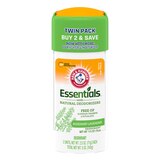 Arm & Hammer Essentials 24-Hour Deodorant Stick, Rosemary Lavender, 2.5 OZ, 2 Pack, thumbnail image 1 of 9