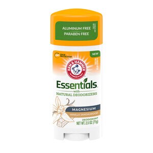 Arm and Hammer Essentials Deodorant, Magnesium, Vanilla Sandalwood, 2.5 OZ