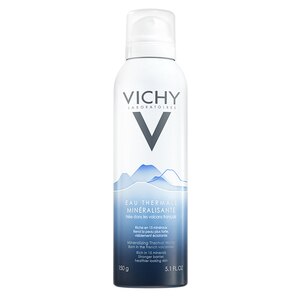 Vichy Mineralizing Thermal Water, Hydrating Face Mist with Natural Antioxidants to Soothe and Regenerate Skin, Mineral-Rich Soothing Facial Spray, Safe for Sensitive Skin