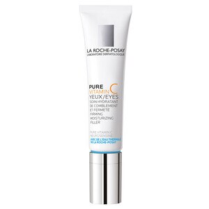 La Roche-Posay Pure Vitamin C Anti-Wrinkle Firming Moisturizing Eye Cream, 0.5 OZ
