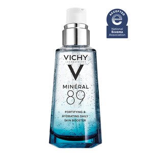 Vichy Mineral 89 Hyaluronic Acid Face Serum, Fortifying & Hydrating Daily Skin Booster