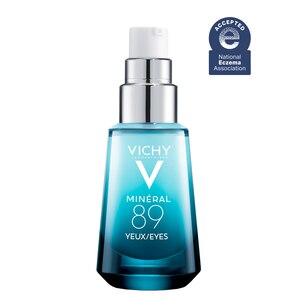 Vichy Mineral 89 Eyes - Gel cremoso con ácido hialurónico para ojos, 0.5 oz