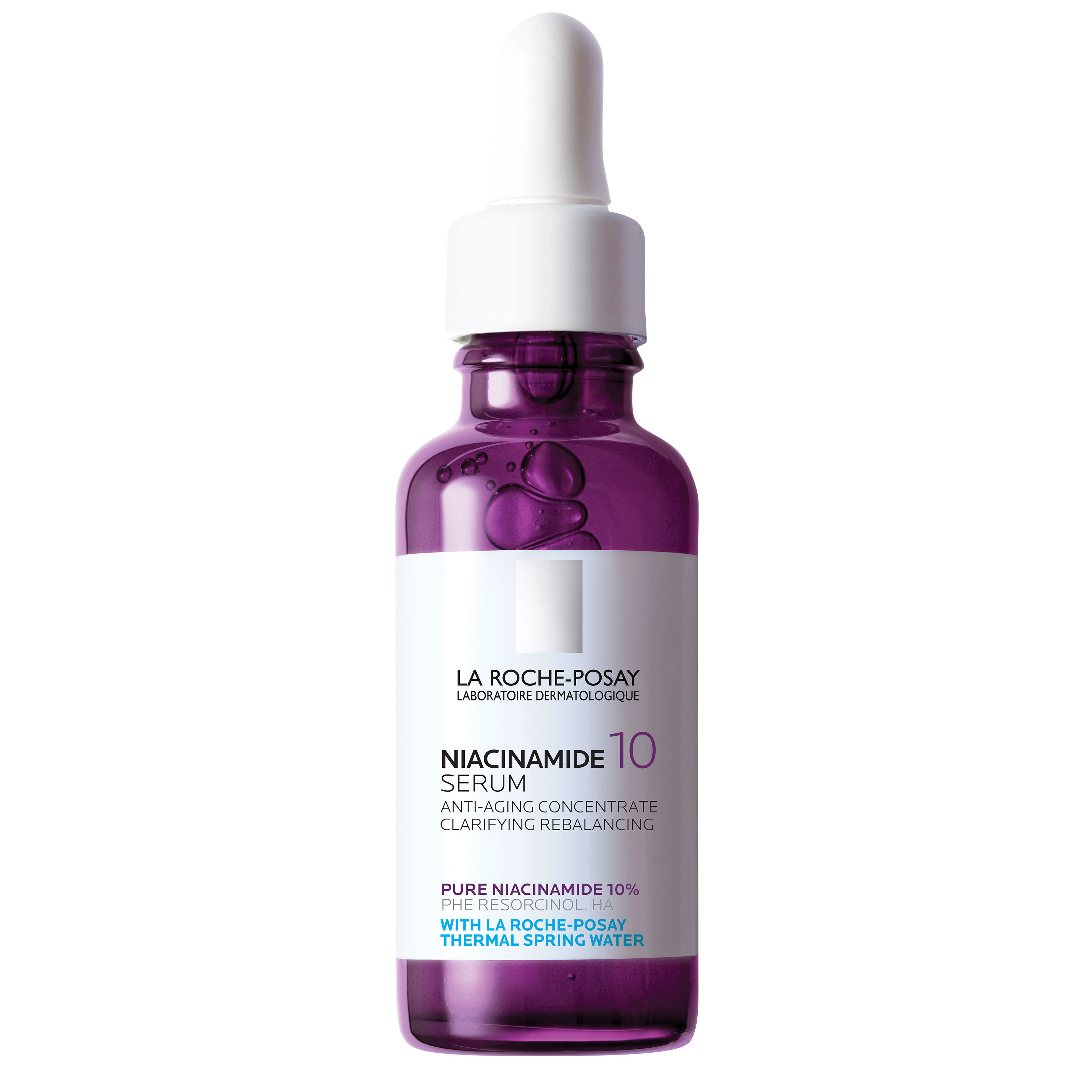 La Roche Posay 10% Pure Niacinamide Serum, Clarifying and Brightening Anti-Aging Face Serum, 3.4 oz