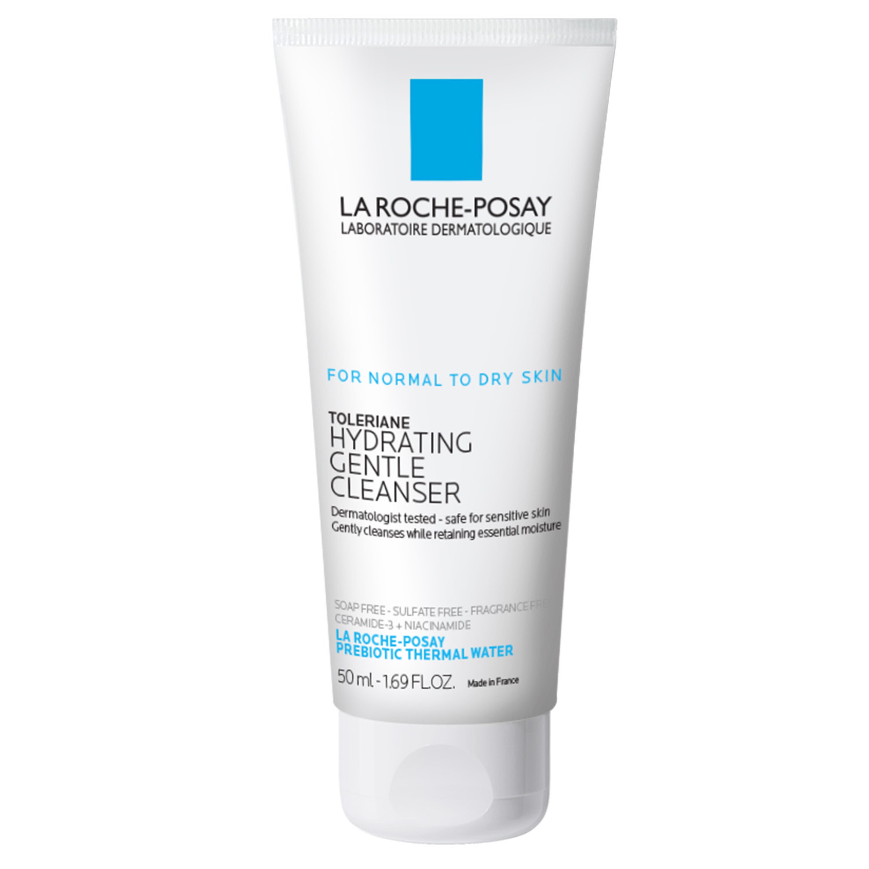 La Roche-Posay Toleriane Hydrating Gentle Face Cleanser With Ceramide, 1.69 Oz , CVS