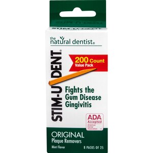 Stim-U-Dent Original Plaque Removers, Mint, 200 Ct , CVS