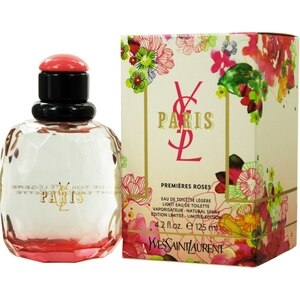  Paris Premieres Roses by Yves Saint Laurent Eau De Toilette Spray (Limited Edition), 4.2 OZ 