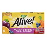 Nature's Way Alive! Women's Energy Multivitamin Tablets, 50 CT, thumbnail image 4 of 4
