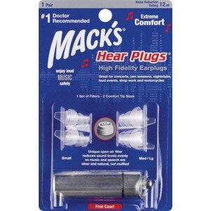  Mack's Hear Plugs High Fidelity Earplugs 