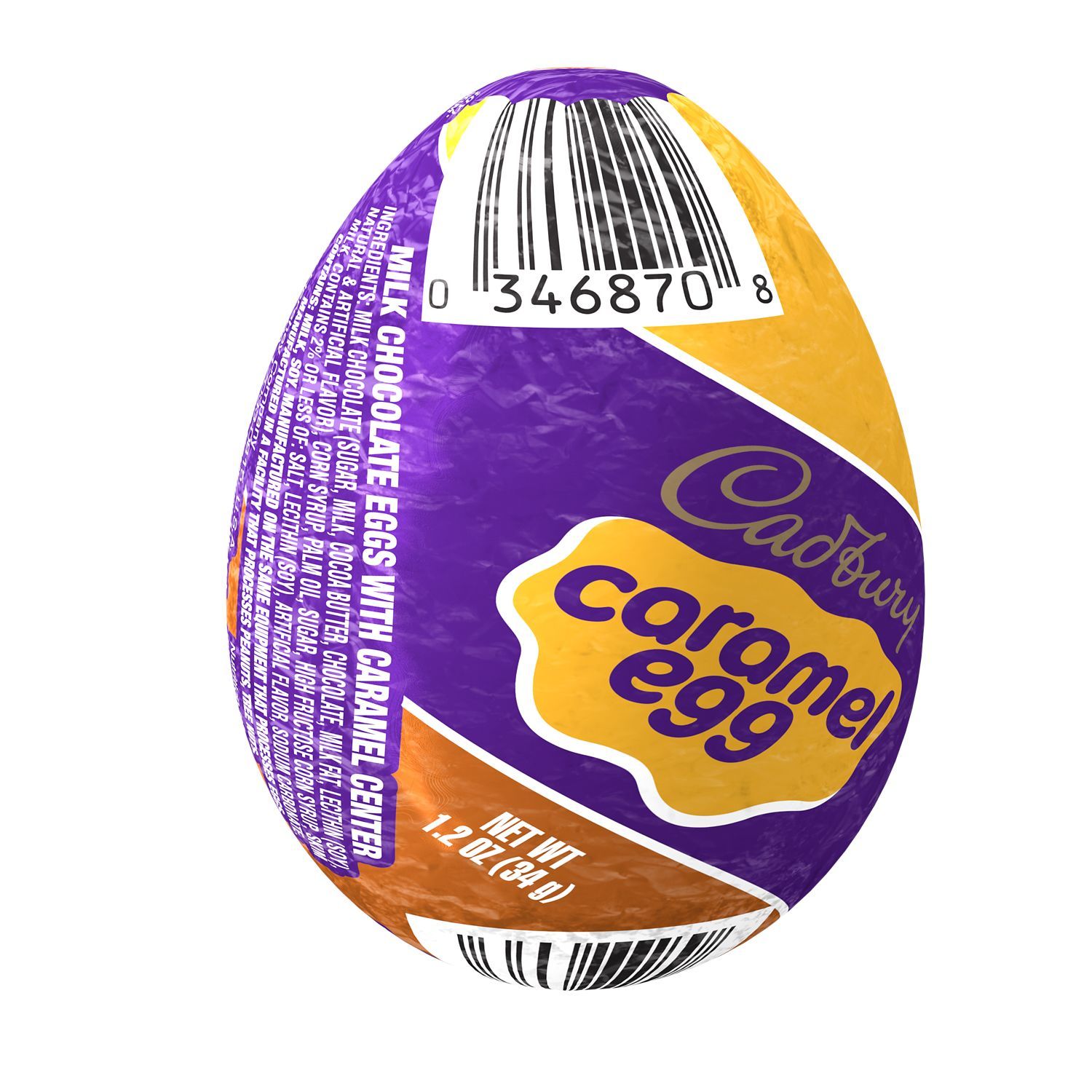 Cadbury Caramel Eggs Milk Chocolate With Caramel Center, 1.2 Oz , CVS