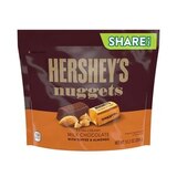 Hershey's Nuggets Extra Creamy Milk Chocolate, Toffee and Almonds Candy Bars, Individually Wrapped, 10.2 oz, thumbnail image 1 of 5