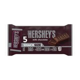 Herchey's Milk Chocolate Snack Size Candy, 5 ct, 2.25 oz, thumbnail image 1 of 8
