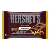 HERSHEY'S Milk Chocolate with Almonds Snack Size, Candy Bars Bag, 10.35 OZ, thumbnail image 1 of 8
