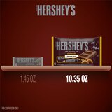 HERSHEY'S Milk Chocolate with Almonds Snack Size, Candy Bars Bag, 10.35 OZ, thumbnail image 4 of 8