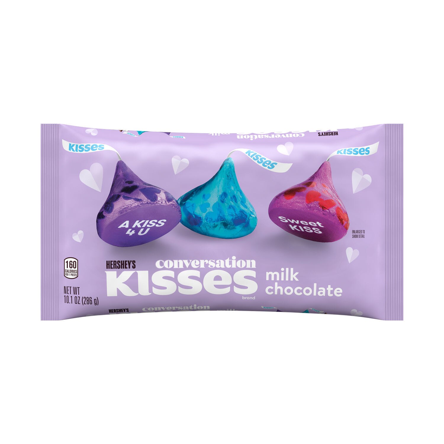Hershey's Kisses Hershey's Valentine's Day Milk Chocolate Conversation Kisses, 10.1 Oz , CVS