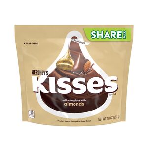 Hershey's Kisses - Chocolate con leche y almendras