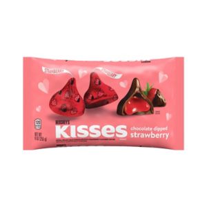 Hershey's Kisses Milk Chocolate Dipped Strawberry, Valentine's Day Candy, 9 Oz , CVS