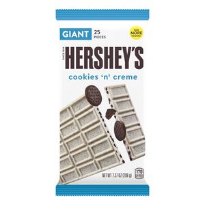 Hershey's Cookies 'n' Creme Giant Candy, 25 CT