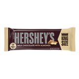 Hershey's Milk Chocolate with Almonds Candy Bar, King Size ,2.6 oz, thumbnail image 1 of 3