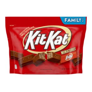Kit Kat Milk Chocolate Wafer Bars Miniatures Candy, 16.1 OZ