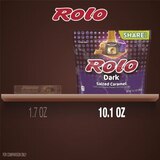 Rolo Creamy Salted Caramels Wrapped in Dark Chocolate Candy, 10. oz, thumbnail image 4 of 6