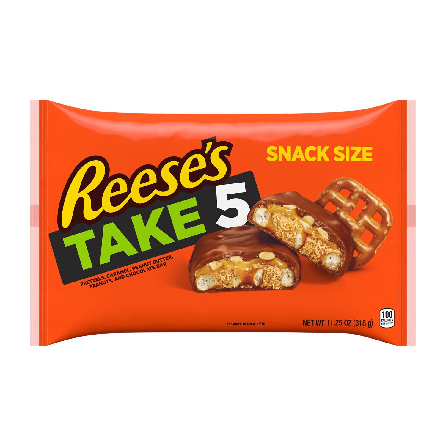 REESE'S TAKE 5 Snack Size Candy Bars, 11.25 OZ