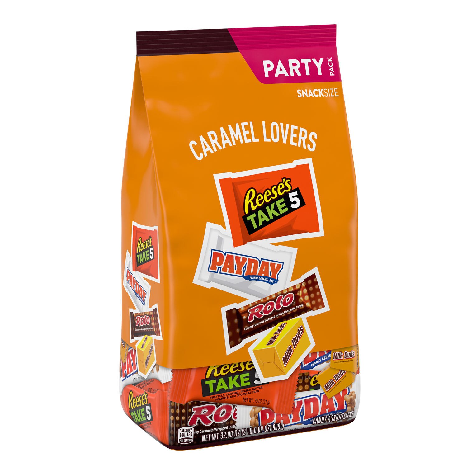 Hershey's Hershey Assorted Caramel Flavored Snack Size, Candy Party Pack, 32.08 Oz , CVS